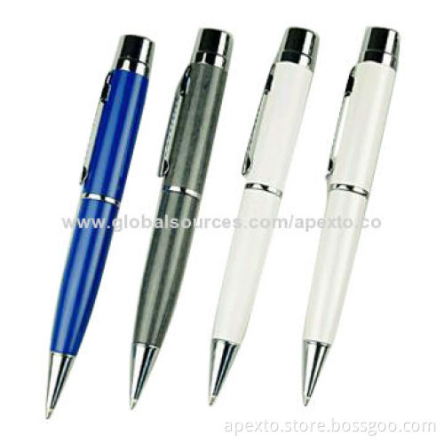 Pen Shaped USB 2.0 Flash Drives, Up to 32GB Capacities, OEM and ODM Orders are WelcomeNew